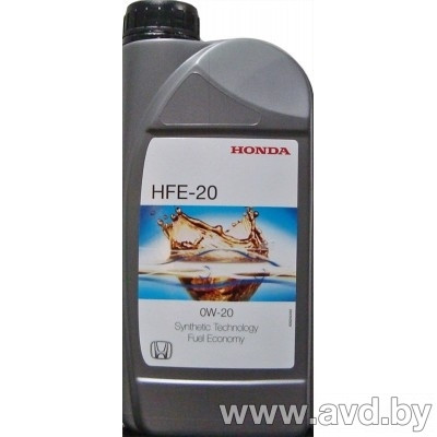 Купить Моторное масло Honda HFE-20 0W-20 1л  в Минске.