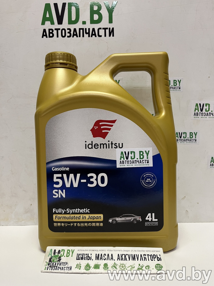 Купить Моторное масло Idemitsu SN 5W-30 F-S 4л  в Минске.