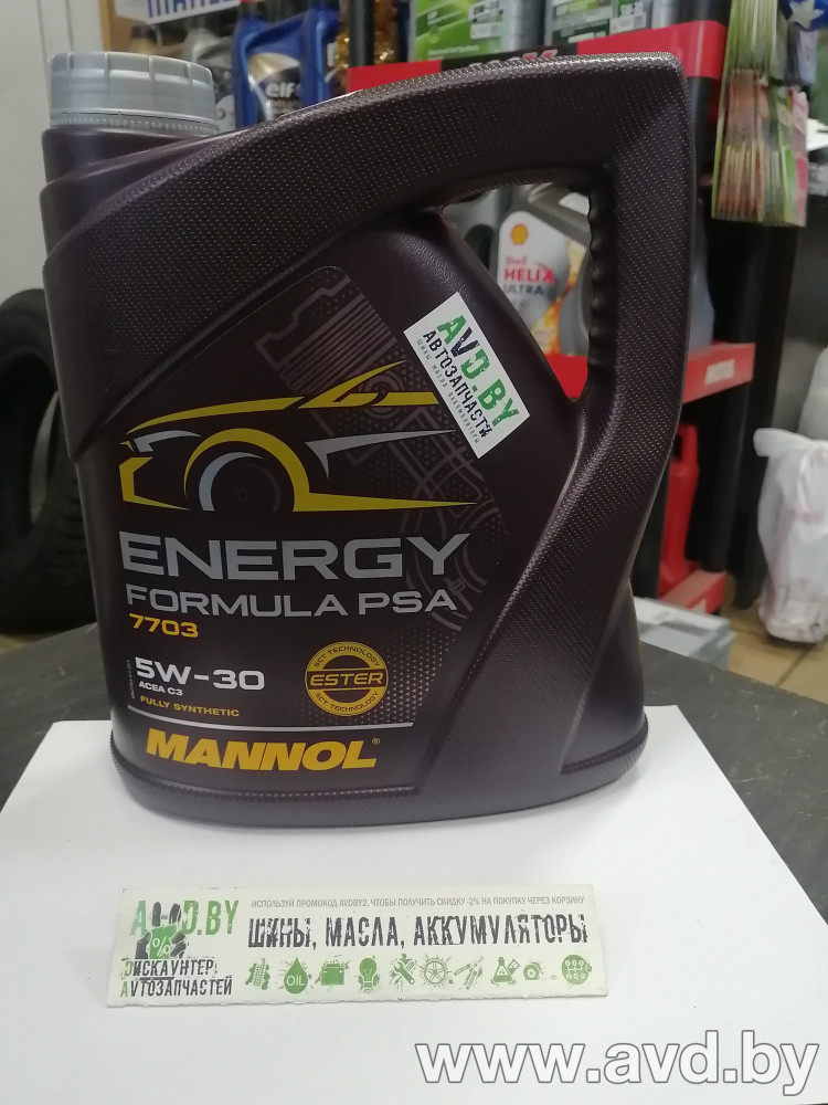 Купить Моторное масло Mannol Energy Formula PSA 5W-30 4л  в Минске.