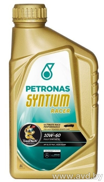 Купить Моторное масло Petronas Syntium Racer 10W-60 1л в Минске.