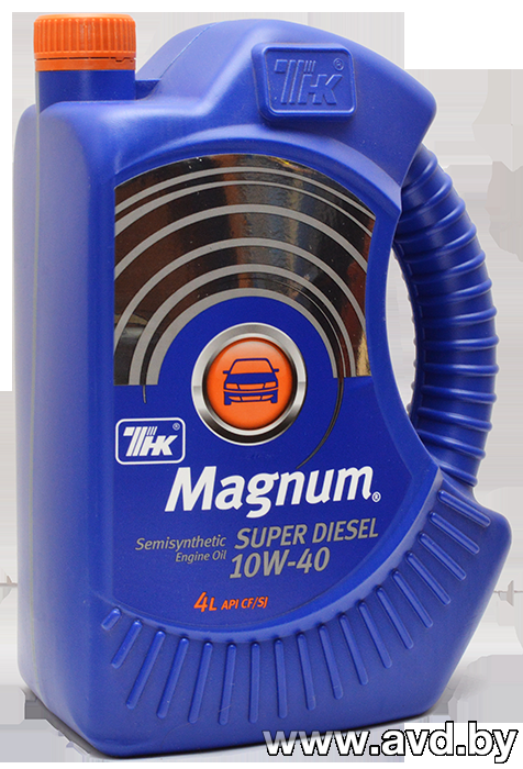 Купить Моторное масло ТНК Magnum Super Diesel 10W-40 4л  в Минске.