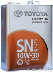 Купить Моторное масло Toyota SN 10W-30 (08880-10805) 4л  в Минске.