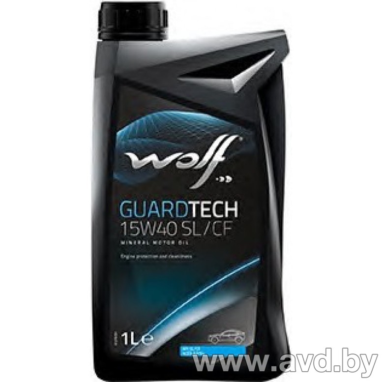 Купить Моторное масло Wolf GuardTech B4 Diesel 15W-40 1л в Минске.
