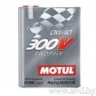 Купить Моторное масло Motul 300V Trophy 0W-40 2л в Минске.
