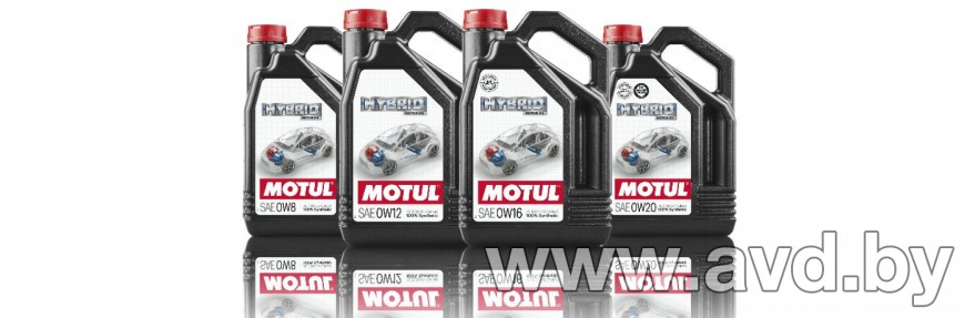 Купить Моторное масло Motul HYBRID 0W-16 4л  в Минске.