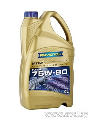 Купить Трансмиссионное масло Ravenol MTF-2 75W-80 4л в Минске.