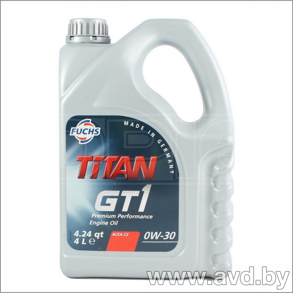 Купить Моторное масло Fuchs Titan GT1 0W-30 4л в Минске.