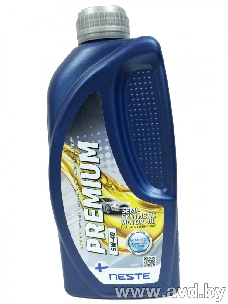 Купить Моторное масло Neste Premium 5W-40 1л в Минске.