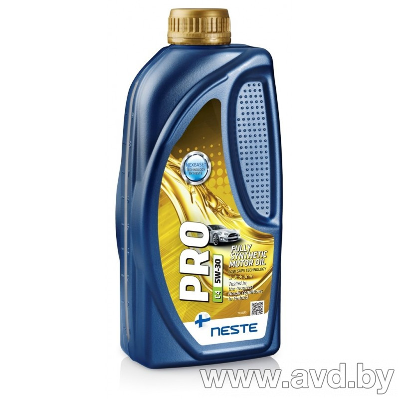 Купить Моторное масло Neste Pro C4 5W-30 1л в Минске.