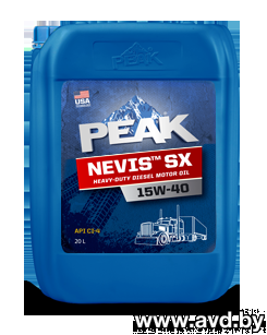 Купить Моторное масло PEAK Nevis SX 15W-40 20л  в Минске.