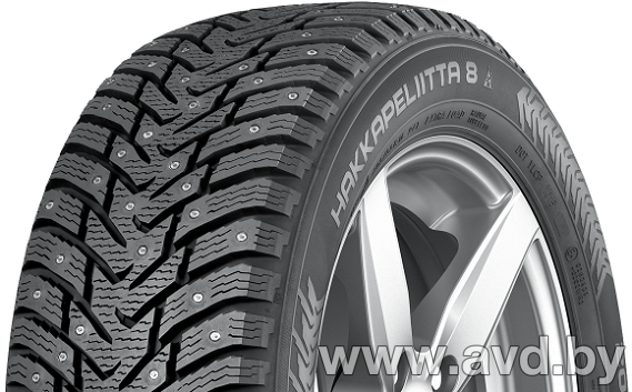 Купить Шины Nokian Tyres Hakkapeliitta 8 255/45R19 104H  в Минске.