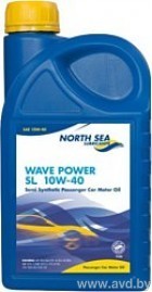 Купить Моторное масло North Sea Lubricants WAVE POWER SL 10W-40 1л  в Минске.