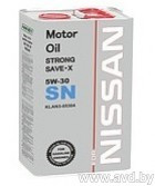 Купить Моторное масло Chempioil OEM STRONG SAVE-X for Nissan 5W-30 (metal) 1л  в Минске.