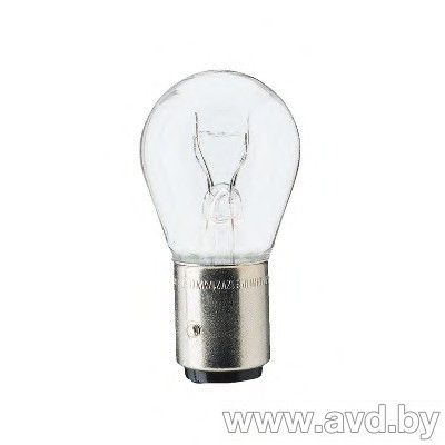 Купить Лампы автомобильные Philips P21/4W 1шт (12594CP) в Минске.