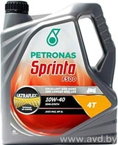 Купить Моторное масло Petronas Sprinta F500 4T 10W-40 4л в Минске.