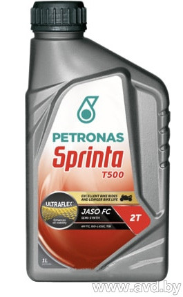 Купить Моторное масло Petronas Sprinta T500 2T 1л в Минске.
