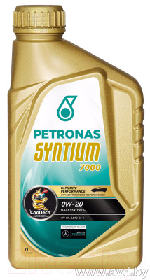 Купить Моторное масло Petronas SYNTIUM 7000 0W-20 1л  в Минске.