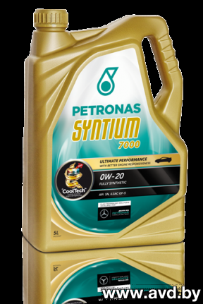 Купить Моторное масло Petronas SYNTIUM 7000 0W-20 5л  в Минске.