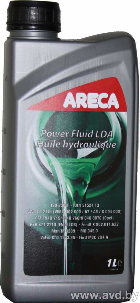 Купить Трансмиссионное масло Areca Power Fluid LDA 1л  в Минске.