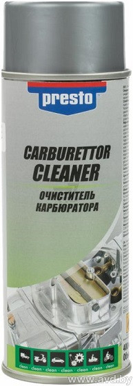 Купить Присадки для авто Presto Очиститель карбюратора 400мл (325243)  в Минске.