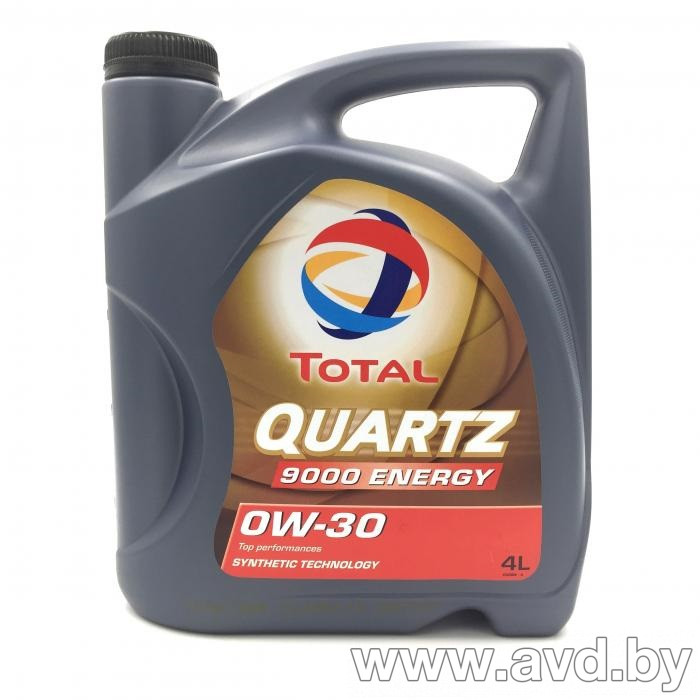 Купить Моторное масло Total Quartz 9000 0W-30 5л в Минске.