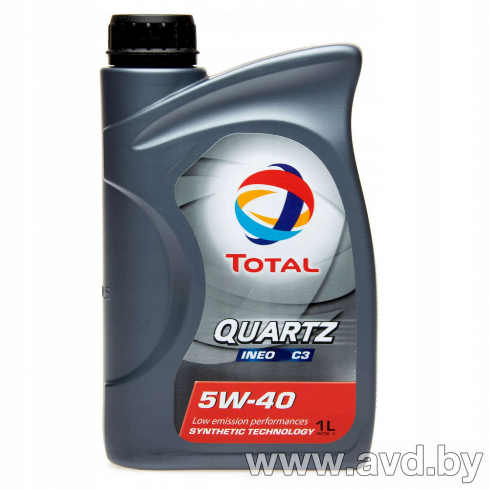 Купить Моторное масло Total Quartz Ineo C3 5W-40 1л в Минске.