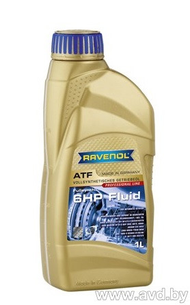 Купить Трансмиссионное масло Ravenol ATF 6HP Fluid 1л  в Минске.