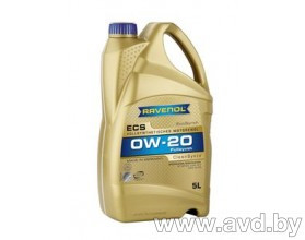 Купить Моторное масло Ravenol Eco Synth EHS 0W-20 5л в Минске.