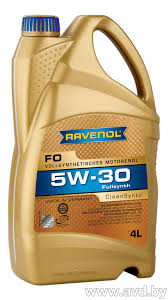 Купить Моторное масло Ravenol FO 5W-30 1л  в Минске.