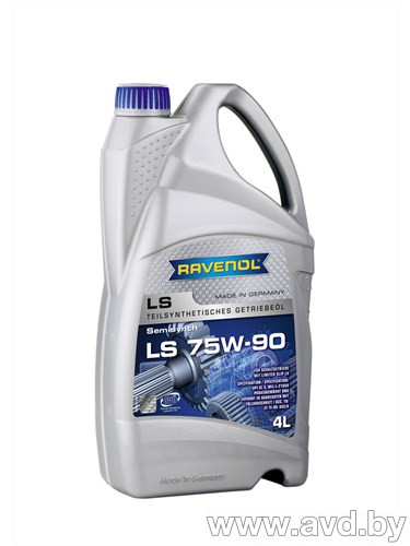 Купить Трансмиссионное масло Ravenol LS 75W-90 GL 5 1л  в Минске.