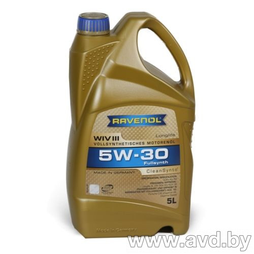 Купить Моторное масло Ravenol WIV III 5W-30 5л  в Минске.