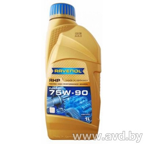 Купить Трансмиссионное масло Ravenol RHP Racing High Performance Gear 75W-90 1л в Минске.