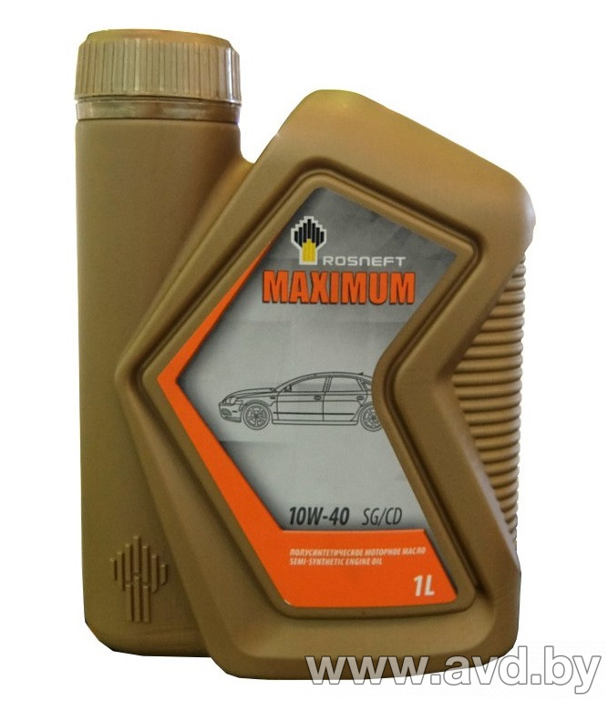 Купить Моторное масло Роснефть Maximum 10W-40 SG/CD 1л в Минске.