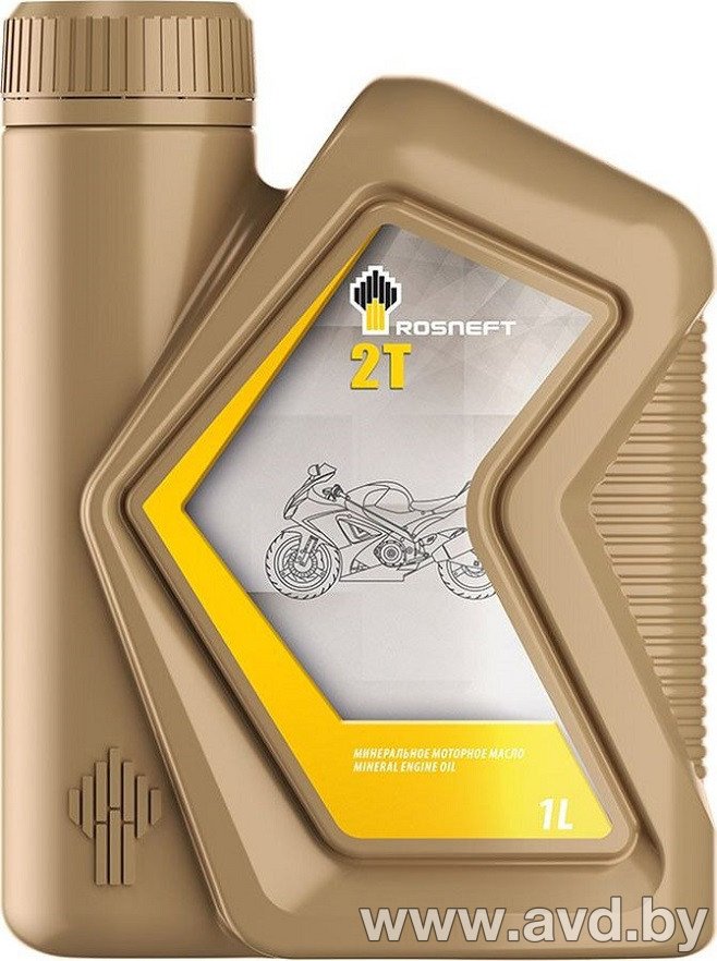 Купить Моторное масло Роснефть MOTO 2T 1л в Минске.