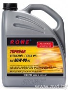 Купить Трансмиссионное масло ROWE HIGHTEC TOPGEAR 80W90 5л  в Минске.