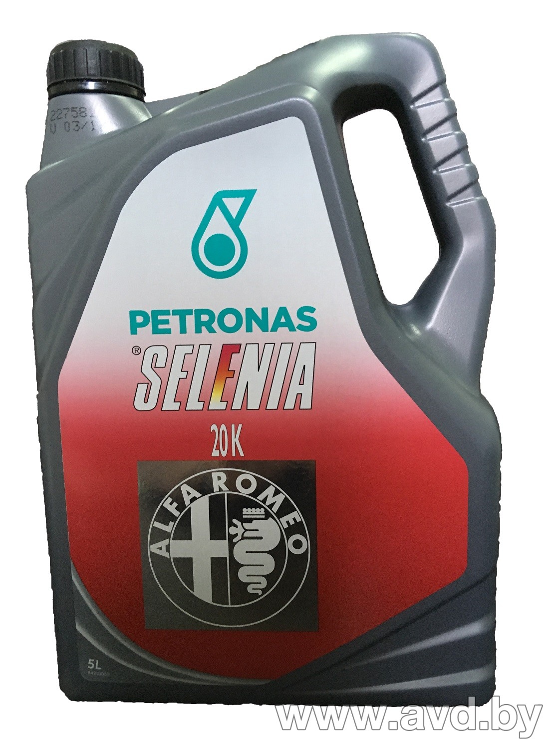 Купить Моторное масло SELENIA 20K Alfa Romeo 10W-40 5л в Минске.