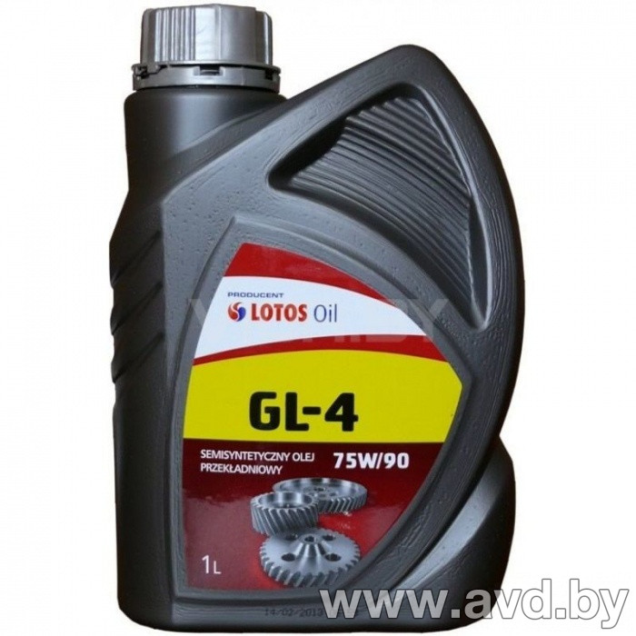 Купить Трансмиссионное масло Lotos Semi Synthetic Gear Oil GL-5 75W-90 1л  в Минске.