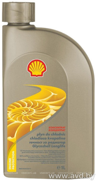 Купить Охлаждающие жидкости Shell GlycoShell SF 1л  в Минске.