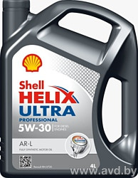 Купить Моторное масло Shell Helix Ultra Professional AF-L 5W-30 5л в Минске.