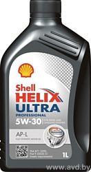 Купить Моторное масло Shell Helix Ultra Professional AP-L 5W-30 1л в Минске.