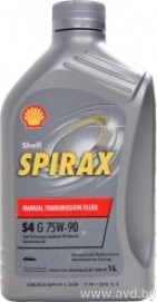 Купить Трансмиссионное масло Shell Spirax S4 AT 75W-90 1л  в Минске.