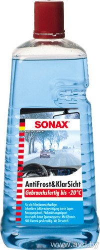 Купить Стеклоомывающие жидкости Sonax 332541 зимняя 2л  в Минске.