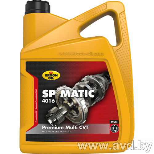 Купить Трансмиссионное масло Kroon Oil SP Matic 4016 5л в Минске.