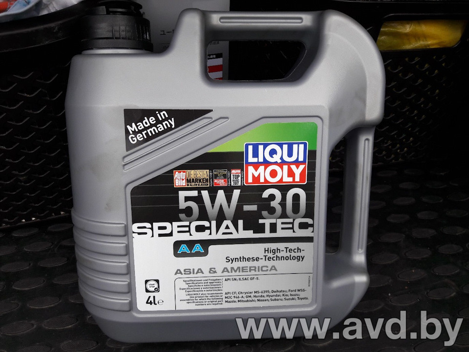 Купить Моторное масло Liqui Moly Special Tec AA 5W-30 4л в Минске.