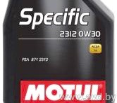 Купить Моторное масло Motul Specific 2312 0W-30 5л в Минске.