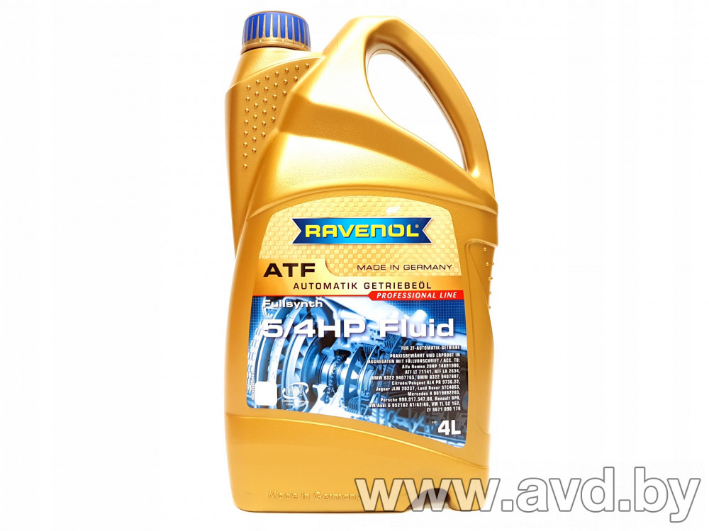 Купить Трансмиссионное масло Ravenol SU5 ATF Fluid 4л в Минске.