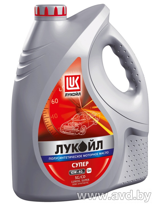 Купить Моторное масло Лукойл Супер 10W-40 SG/CD 5л  в Минске.