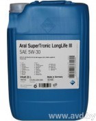 Купить Моторное масло Aral Super Tronic Longlife III R 5W-30 20л в Минске.