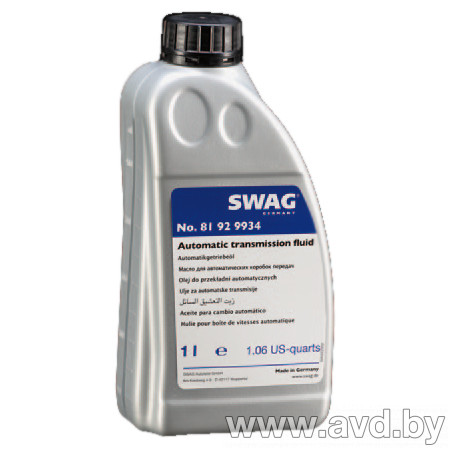 Купить Трансмиссионное масло SWAG 81 92 9934 1л  в Минске.