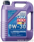 Купить Моторное масло Liqui Moly Synthoil Longtime 0W-30 5л в Минске.
